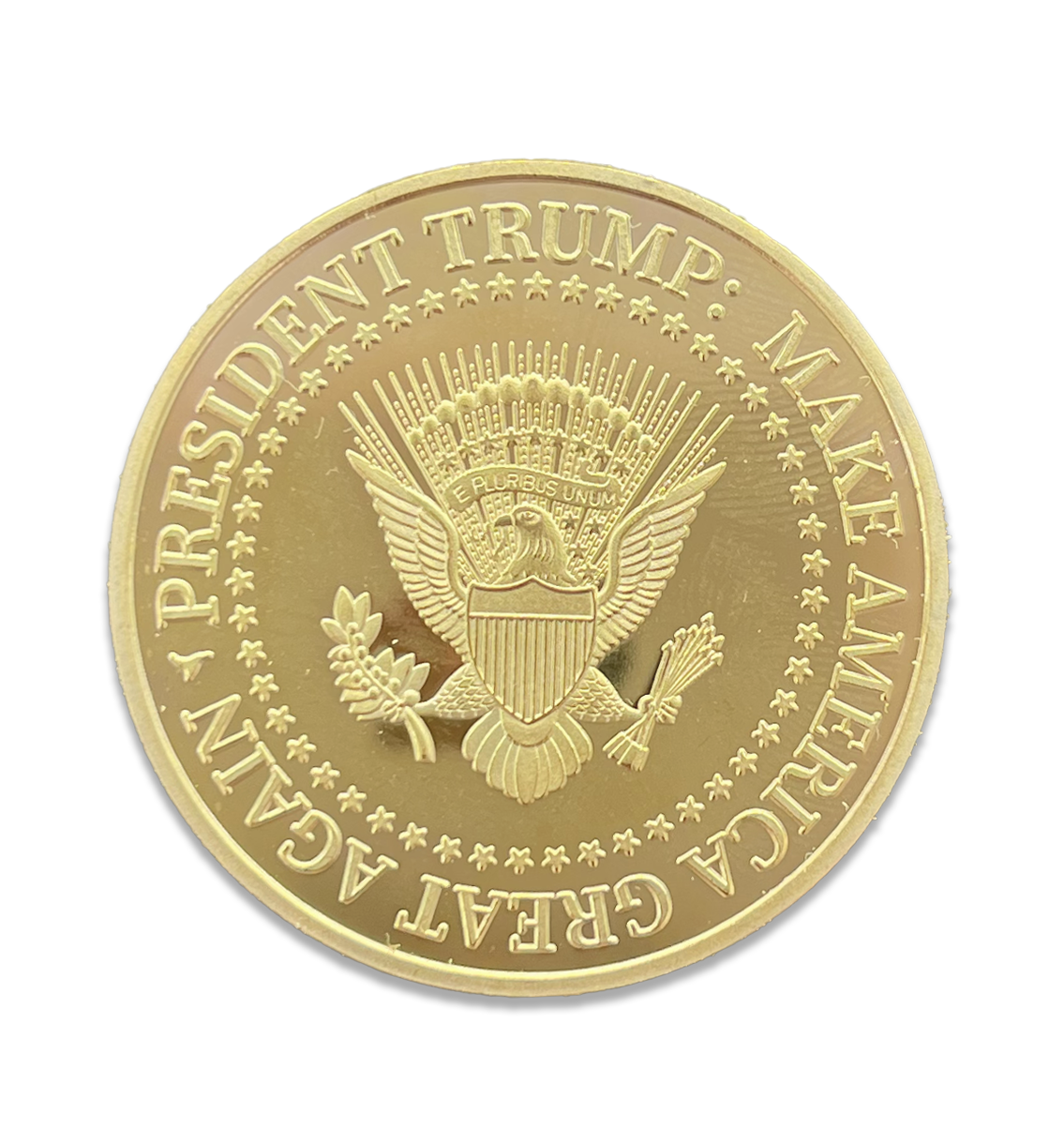 Trump 45/47 Goldmünze