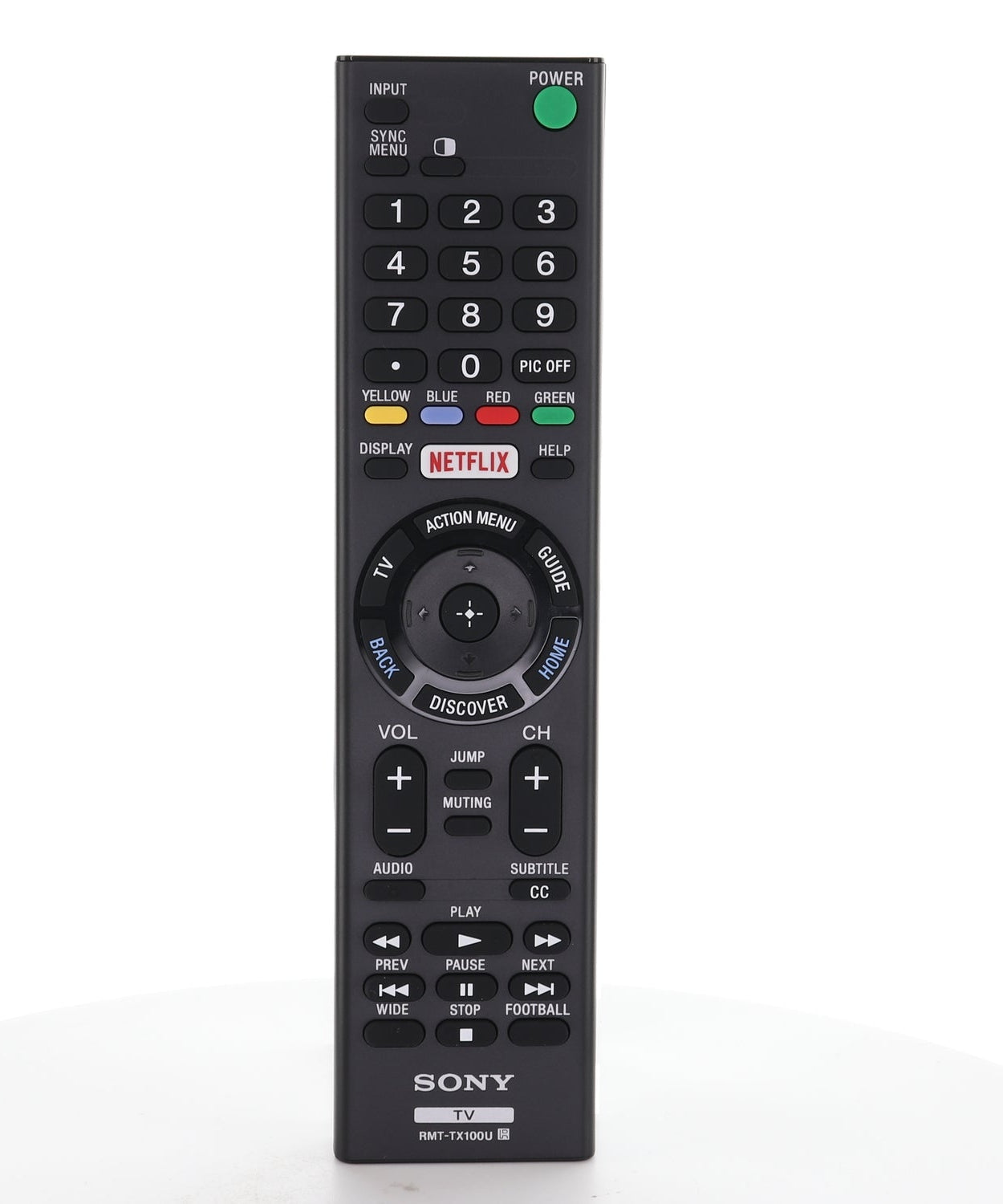 Sony RMT-TX100U Smart TV Remote Control | IR Only - 1-492-978-21