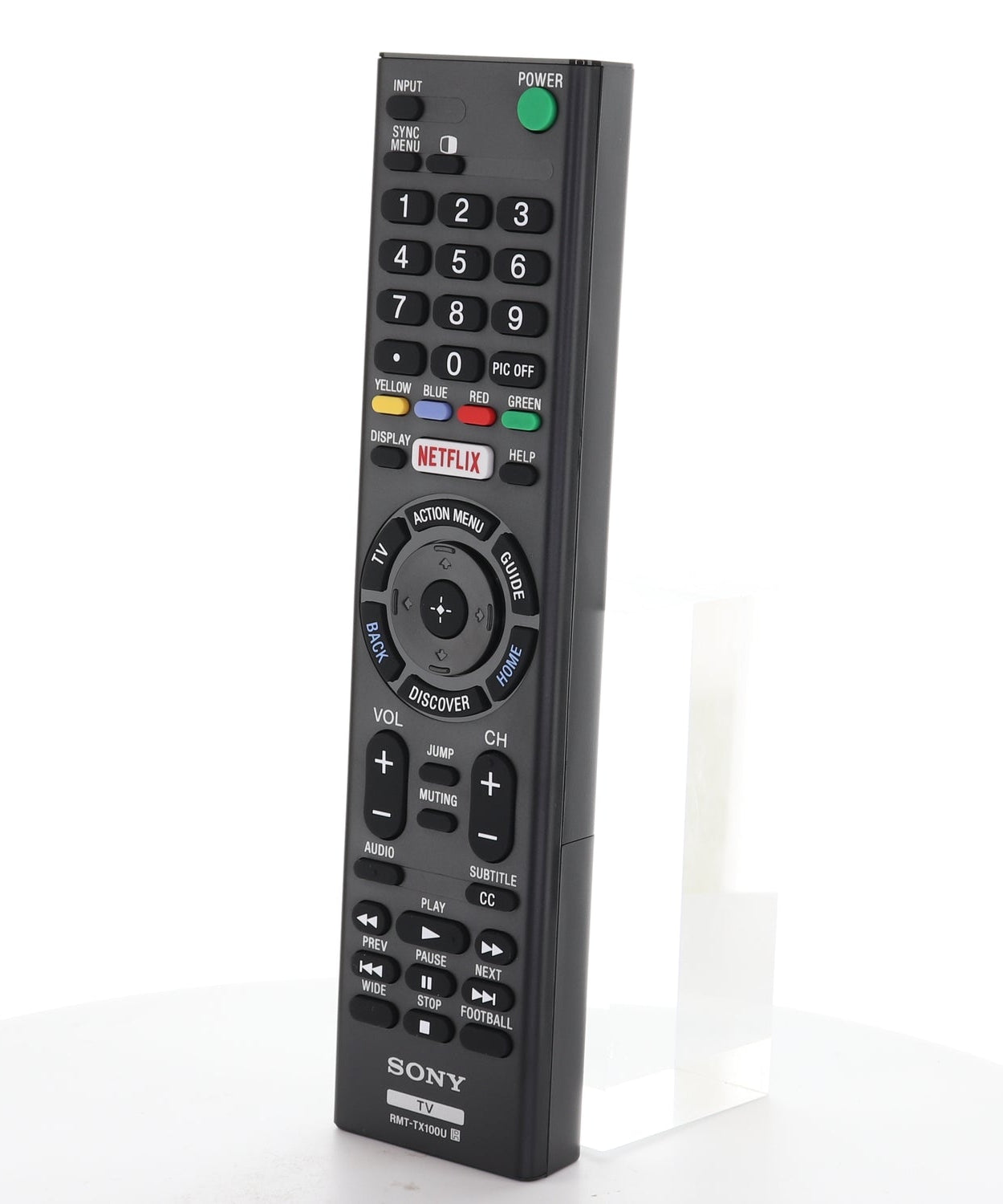 Sony RMT-TX100U Smart TV Remote Control | IR Only - 1-492-978-21