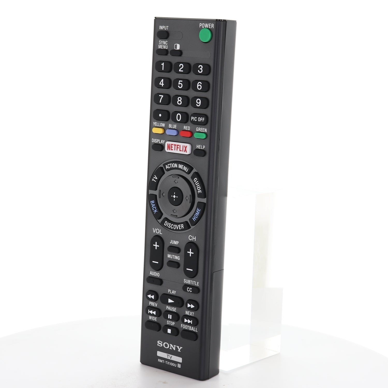Sony RMT-TX100U Smart TV Remote Control | IR Only - 1-492-978-21
