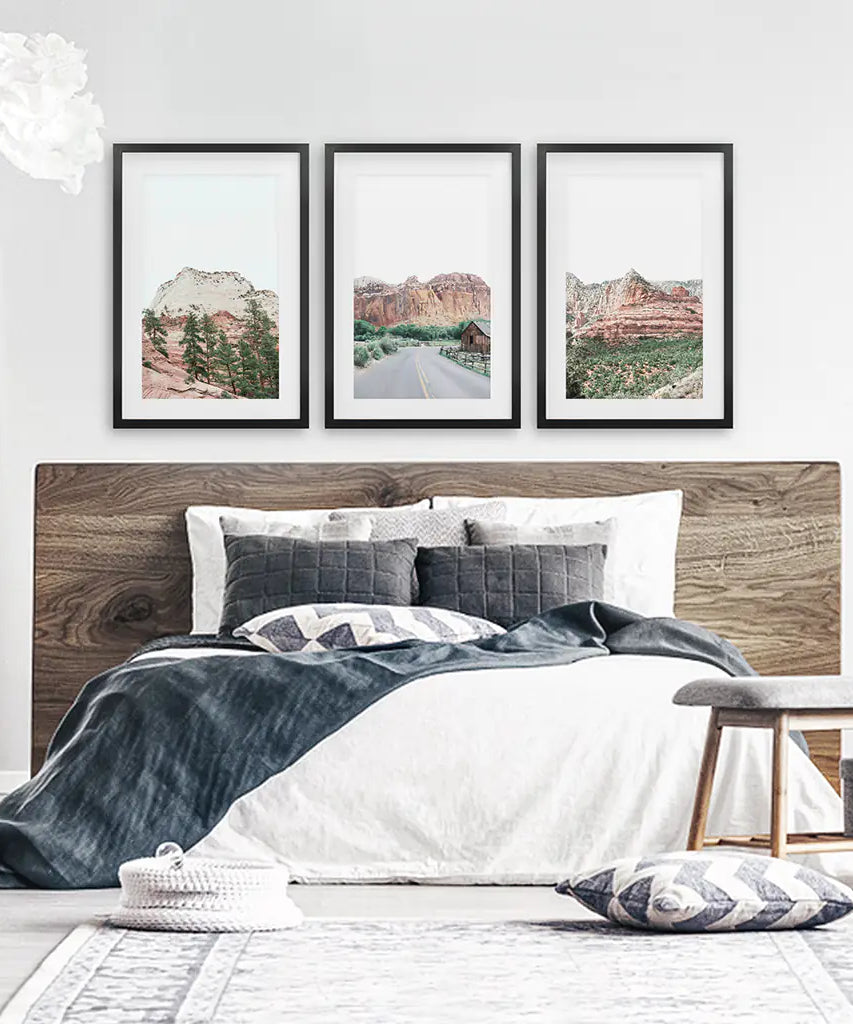 US Nationalpark Wandbilder. Zion, Sedona, Capitol Reef Torrey