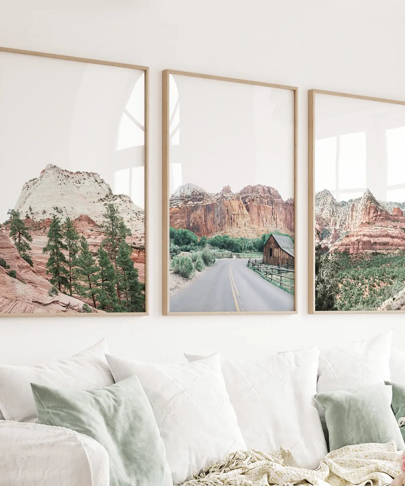 US Nationalpark Wandbilder. Zion, Sedona, Capitol Reef Torrey