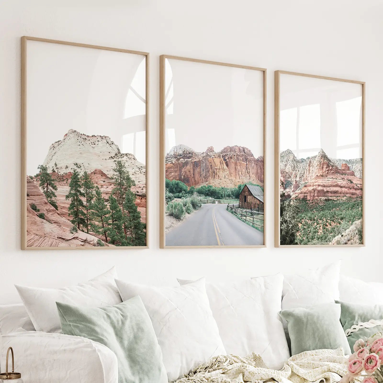 US Nationalpark Wandbilder. Zion, Sedona, Capitol Reef Torrey