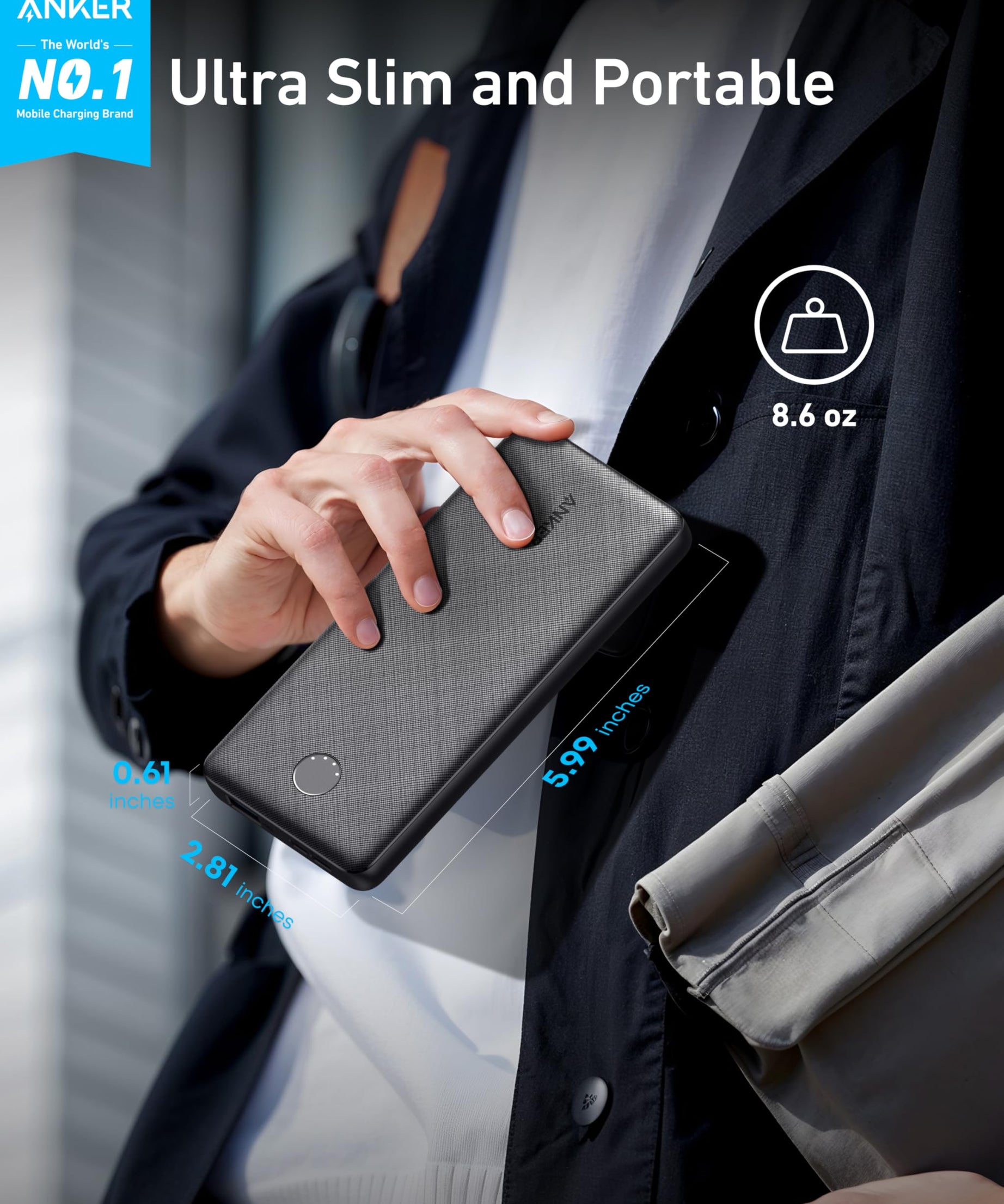 Anker <b>313</b> Power Bank (PowerCore 10K)