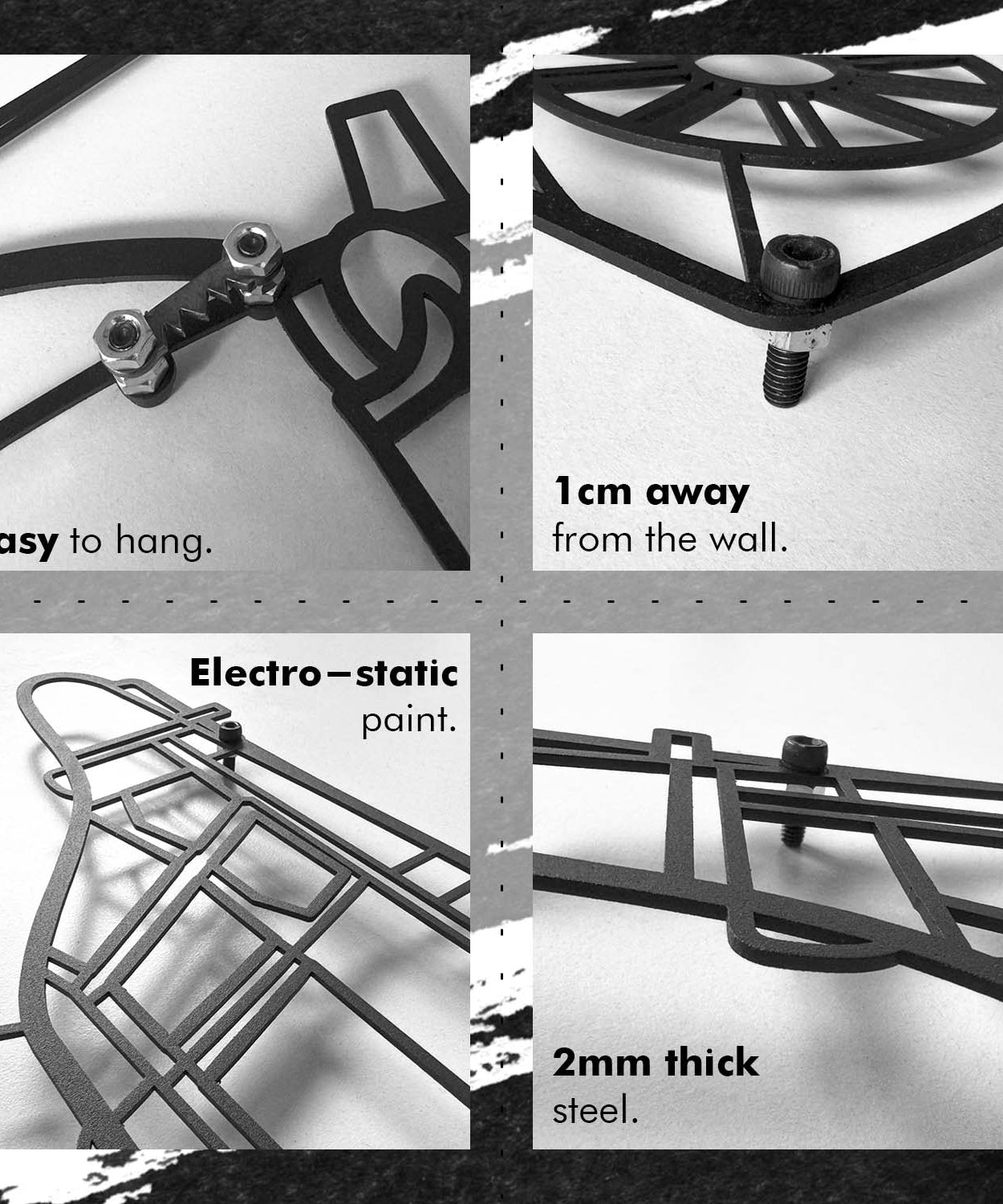 F-35A Lightning II Angle Metal Flugzeug Wandkunst - NCP0327
