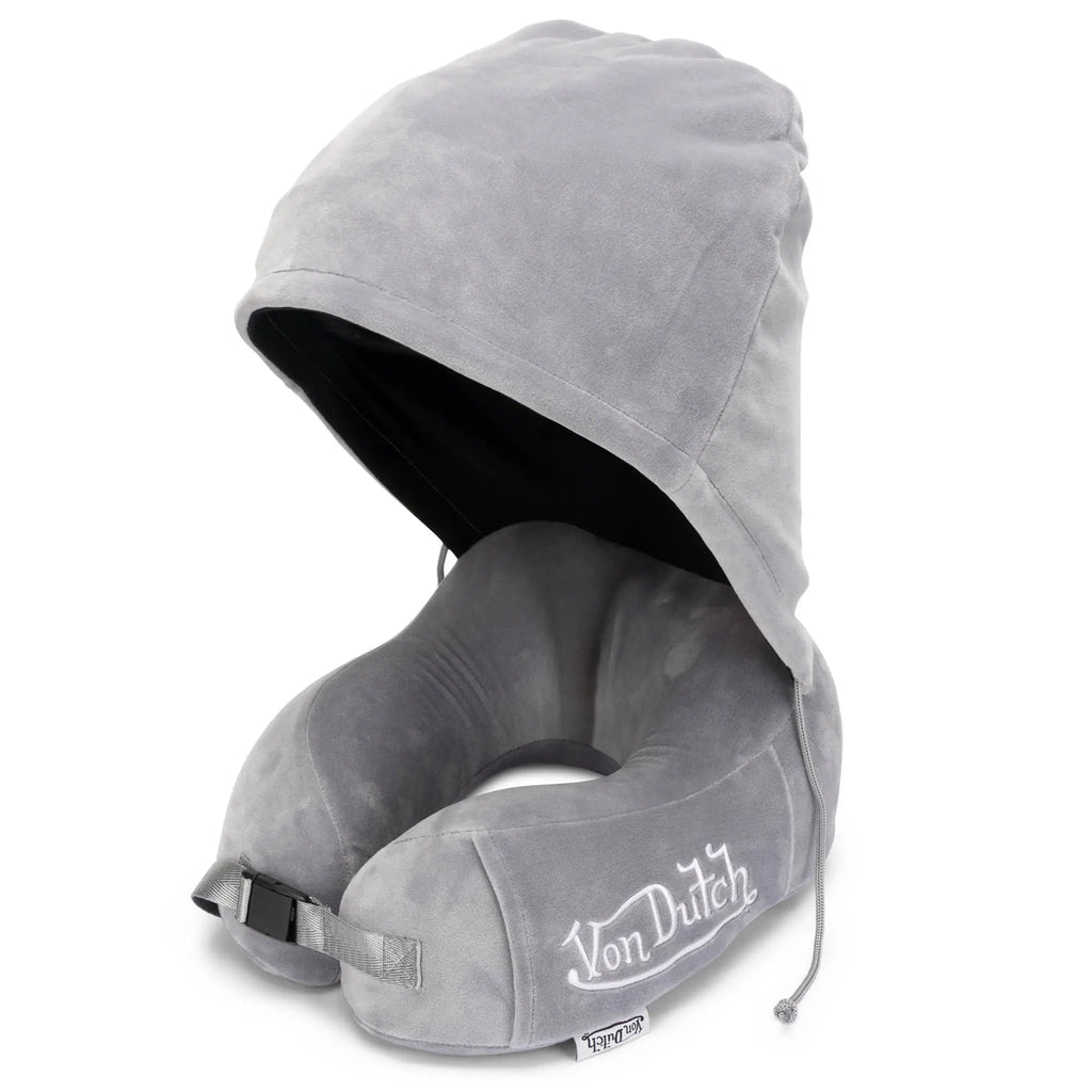 Eyeconic Flying Eyeball Hooded Ergonomic Memory Foam Travel Neck Pillow