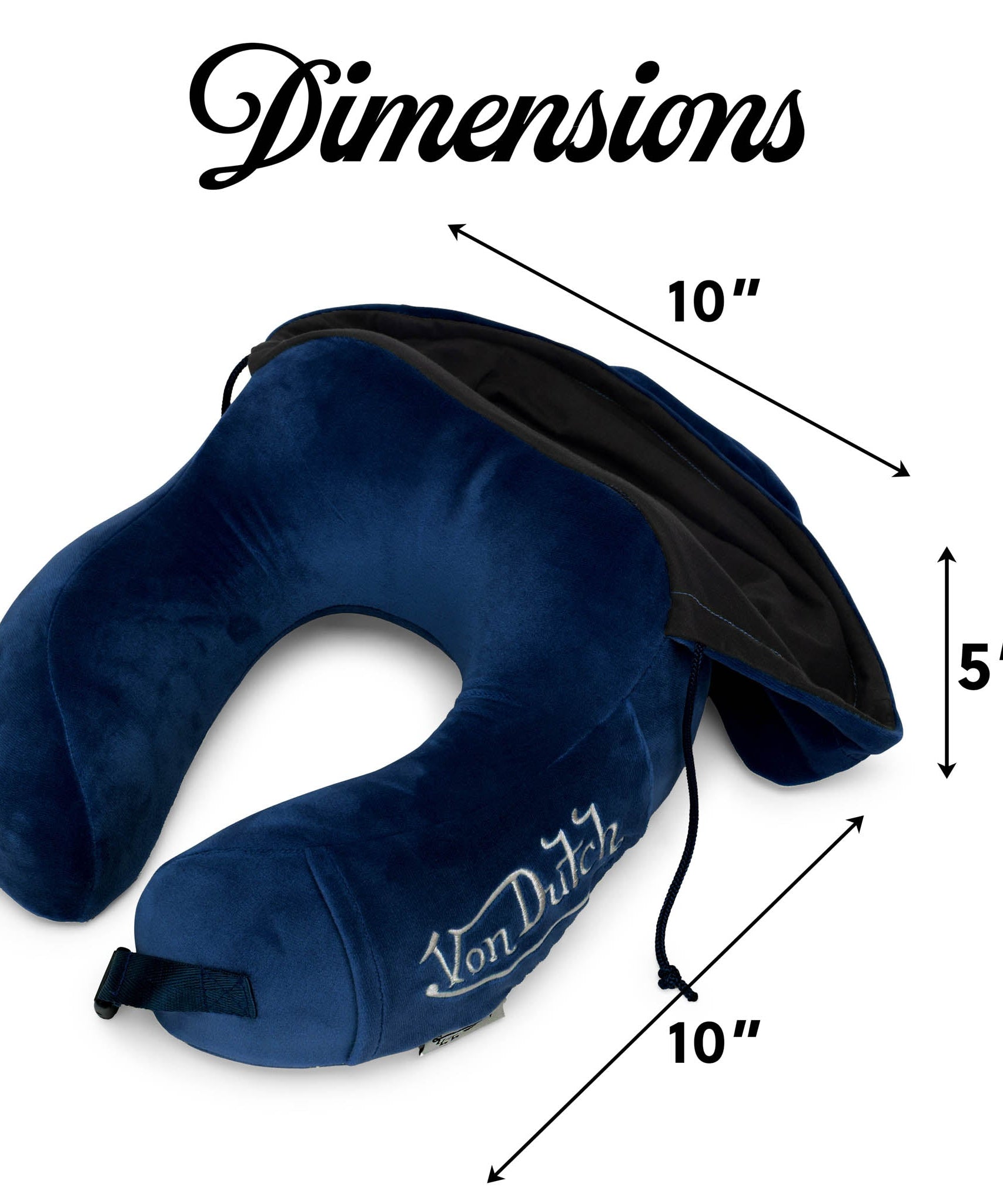 Eyeconic Fliegender Augapfel Kapuzen-Ergonomisches Nackenkissen aus Memory-Schaumstoff für Reisen