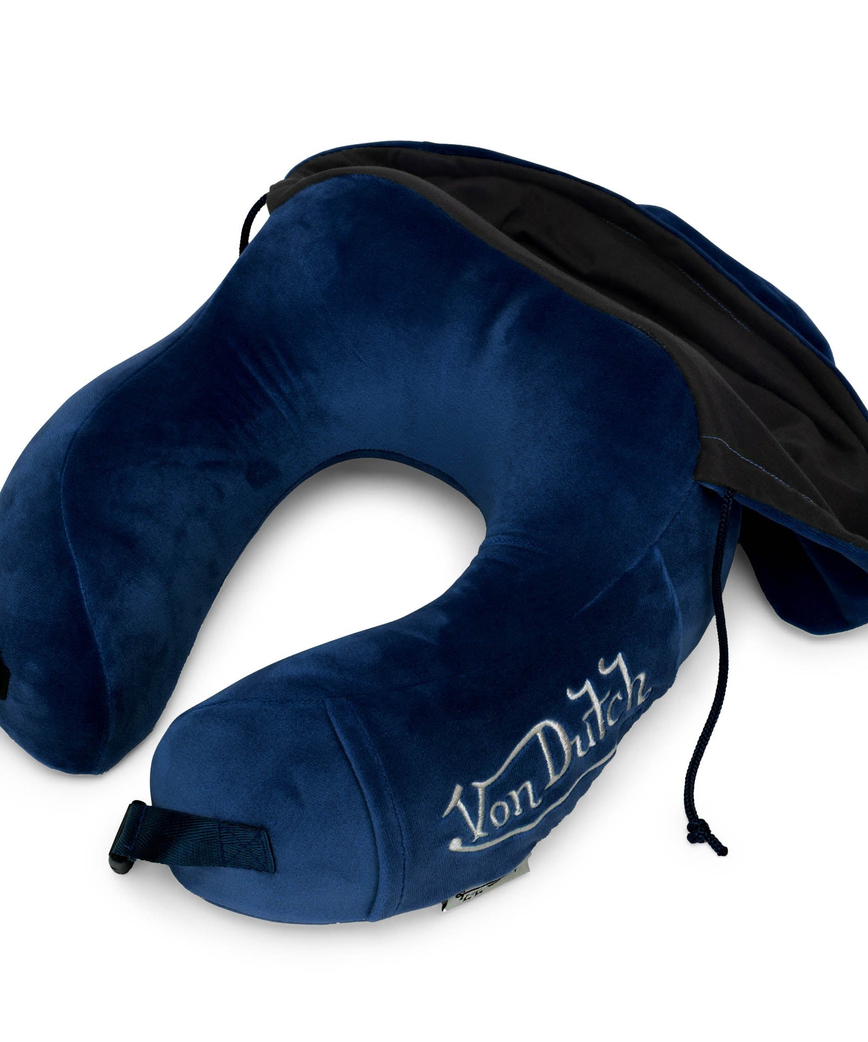 Eyeconic Fliegender Augapfel Kapuzen-Ergonomisches Nackenkissen aus Memory-Schaumstoff für Reisen