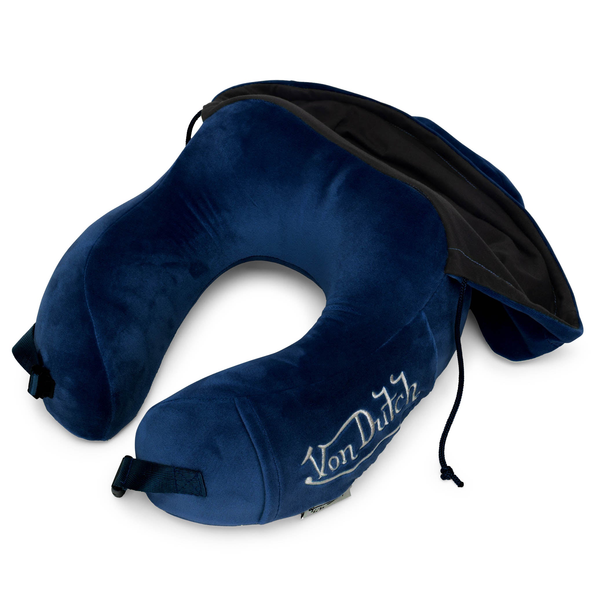 Eyeconic Flying Eyeball Hooded Ergonomic Memory Foam Travel Neck Pillow