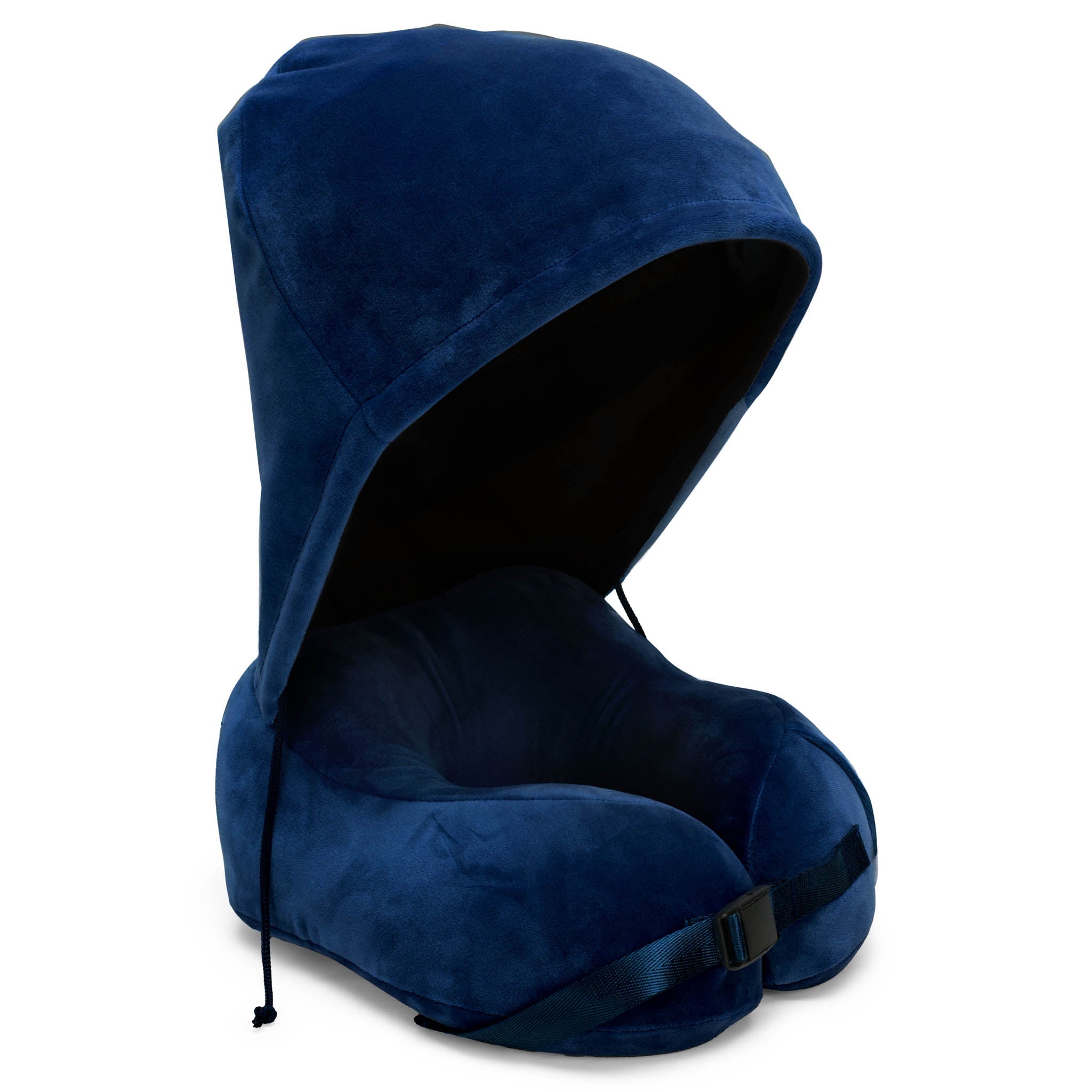 Eyeconic Flying Eyeball Hooded Ergonomic Memory Foam Travel Neck Pillow