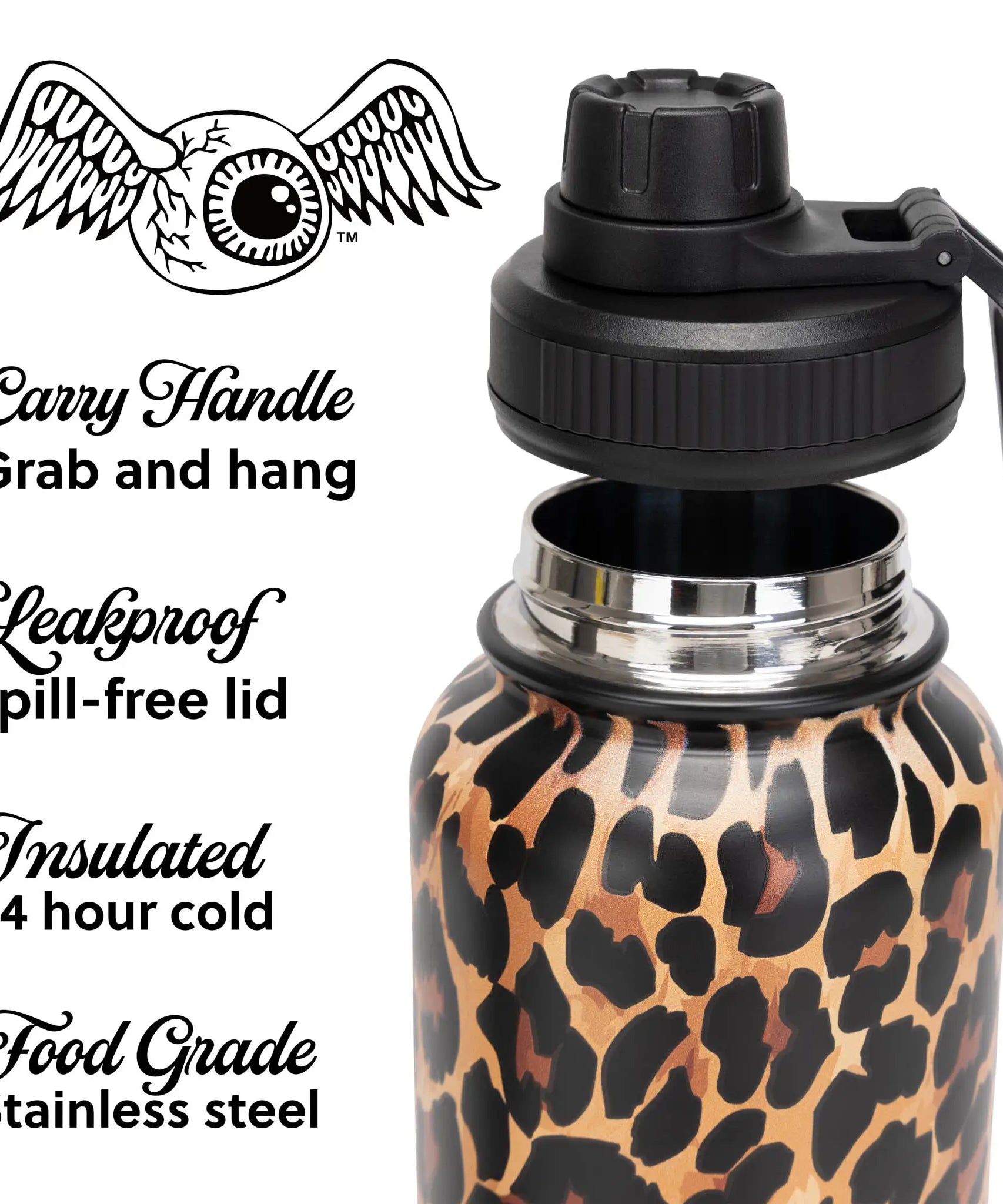 32oz legendäre Hydration doppelwandige isolierte Edelstahlflasche