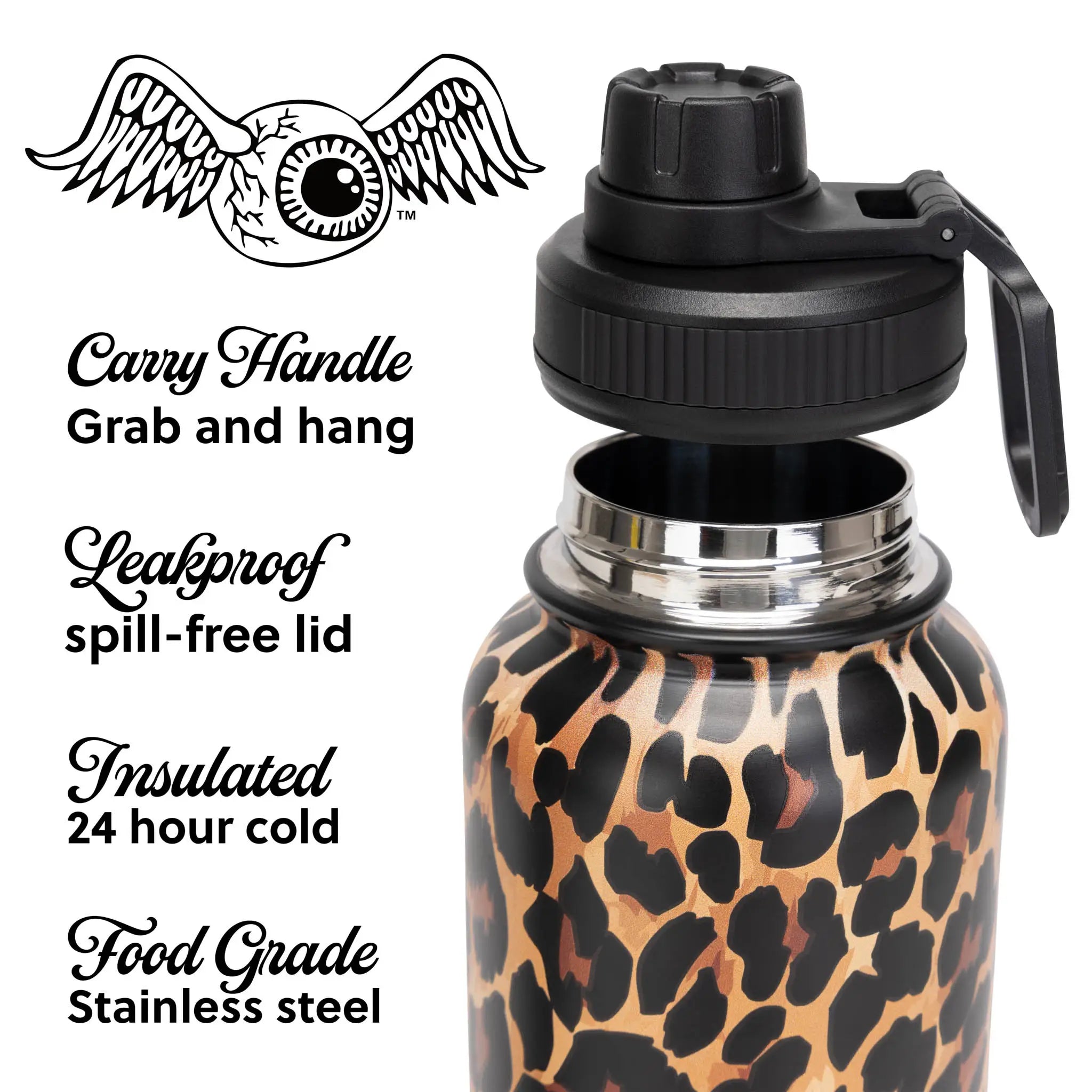 32oz legendäre Hydration doppelwandige isolierte Edelstahlflasche