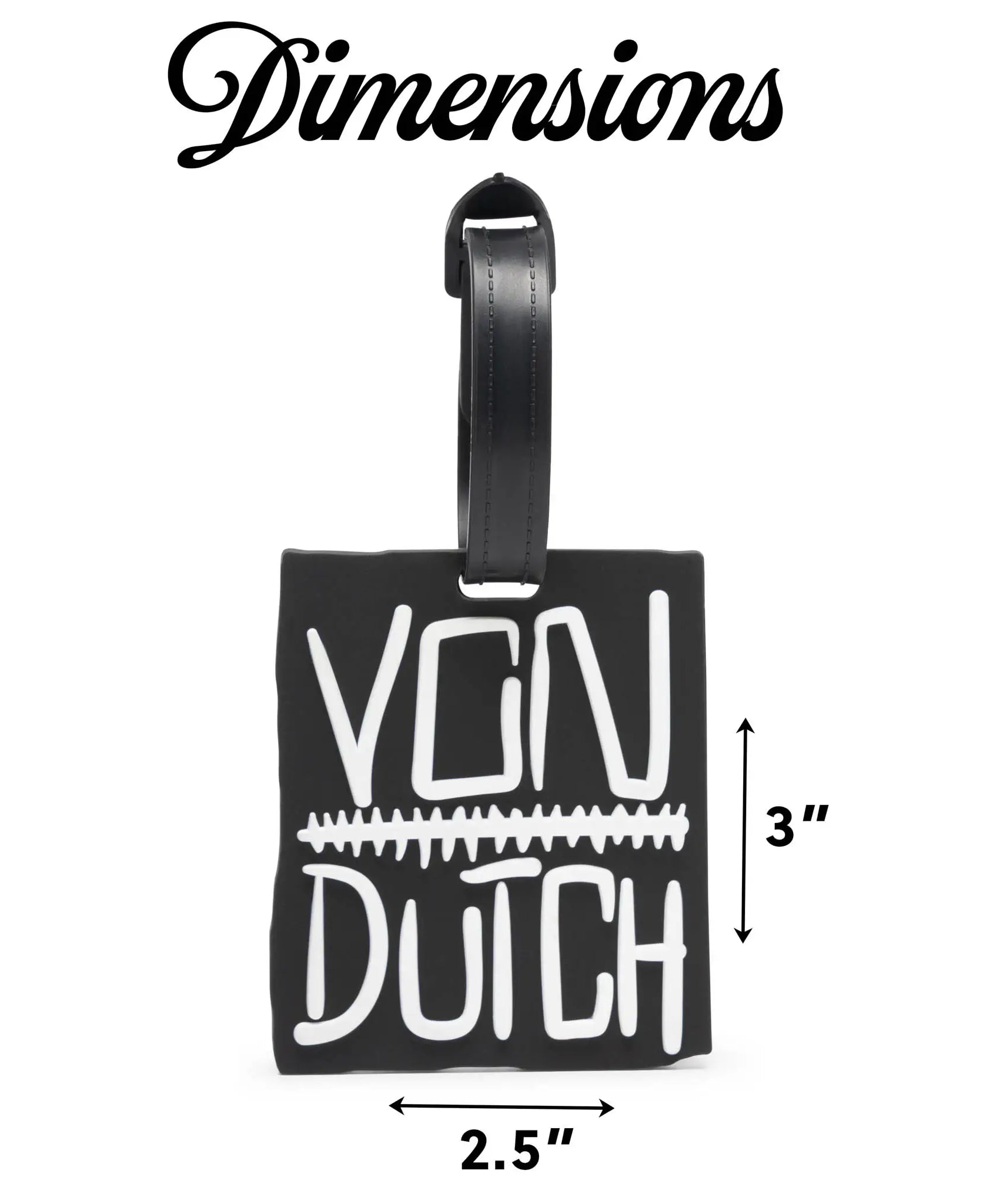 Genähtes 2er-Kofferanhänger-Set mit verstellbaren Riemen