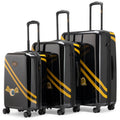 Kustom Kulture 3-Piece Expandable Hardside Spinner Luggage Set