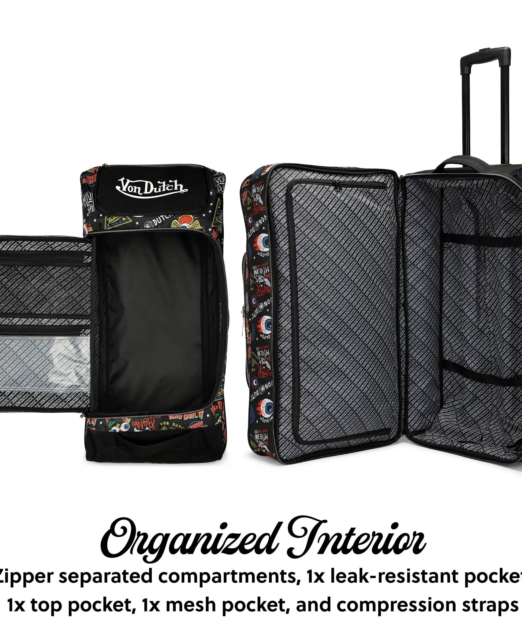 Jax Black 28" Rollreisetasche