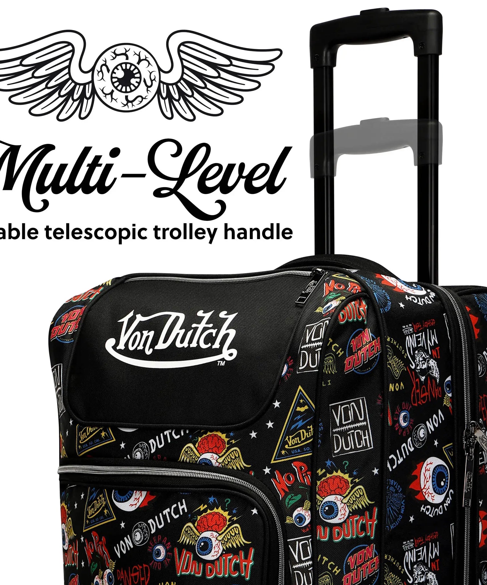 Jax Black 28" Rollreisetasche