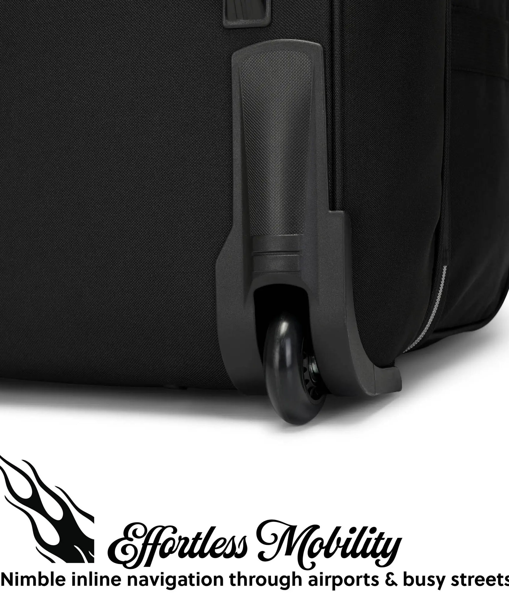 Signature Patch 28" Rollbare Reisetasche mit Karomuster