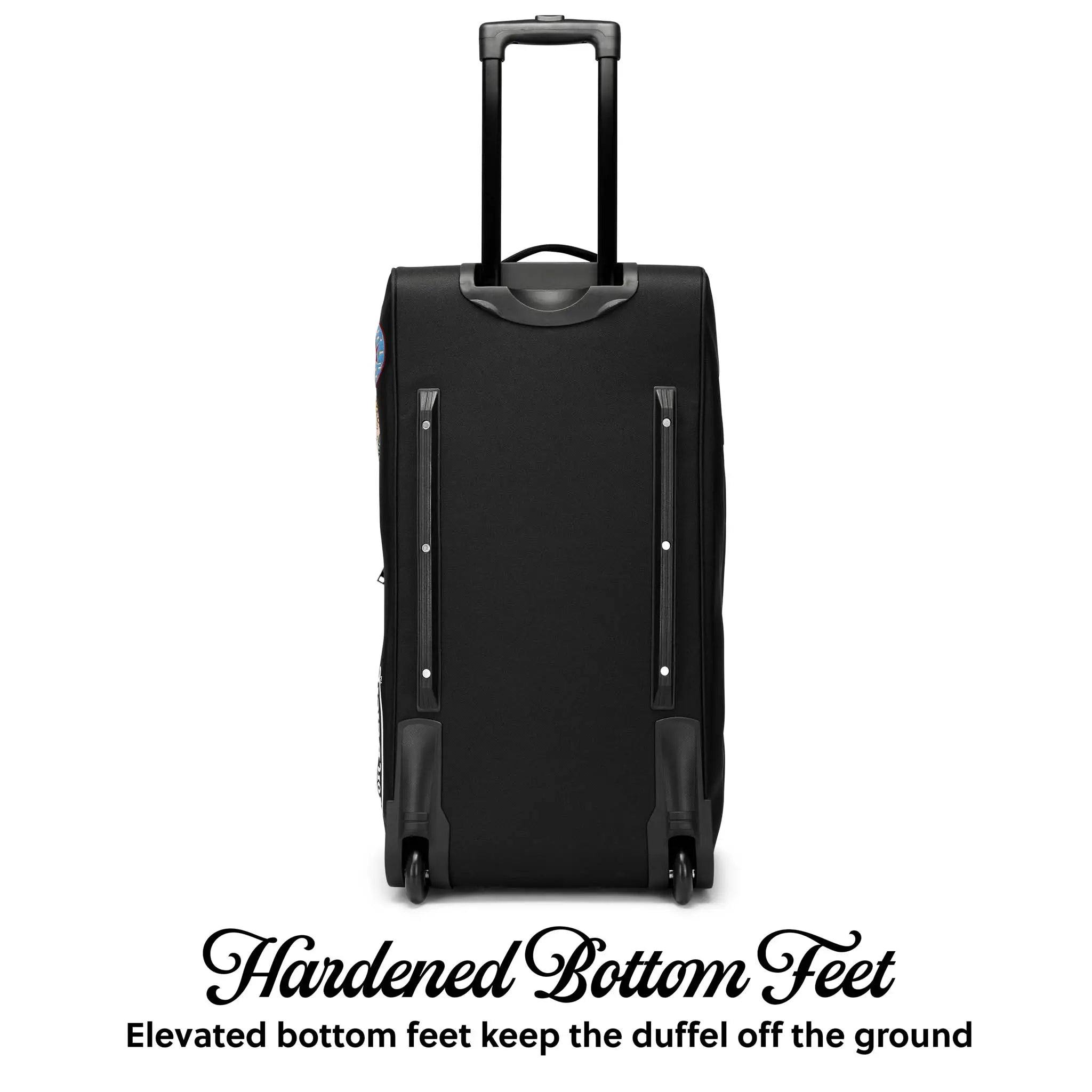 Signature Patch 28" Checked Rolling Duffel