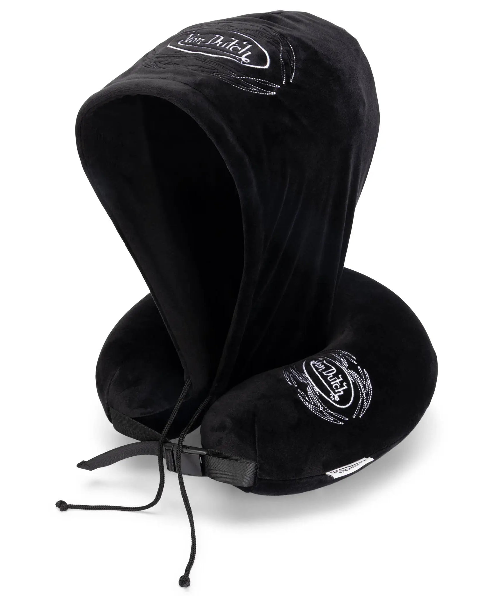 Von Dutch Pinstripe Kapuzen-Kopfkissen aus Memoryschaum