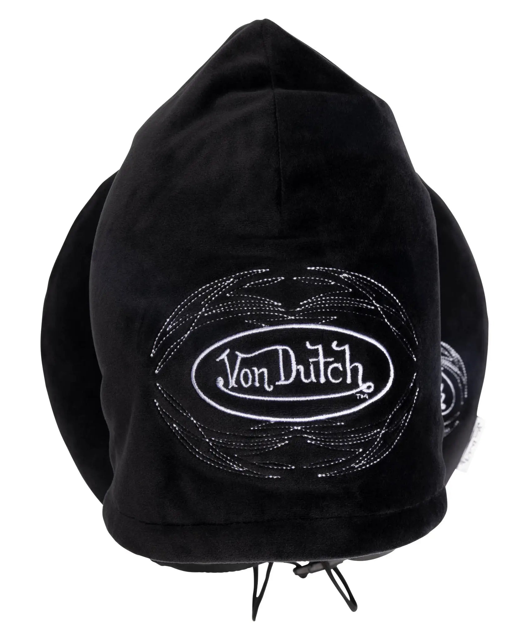 Von Dutch Pinstripe Kapuzen-Kopfkissen aus Memoryschaum