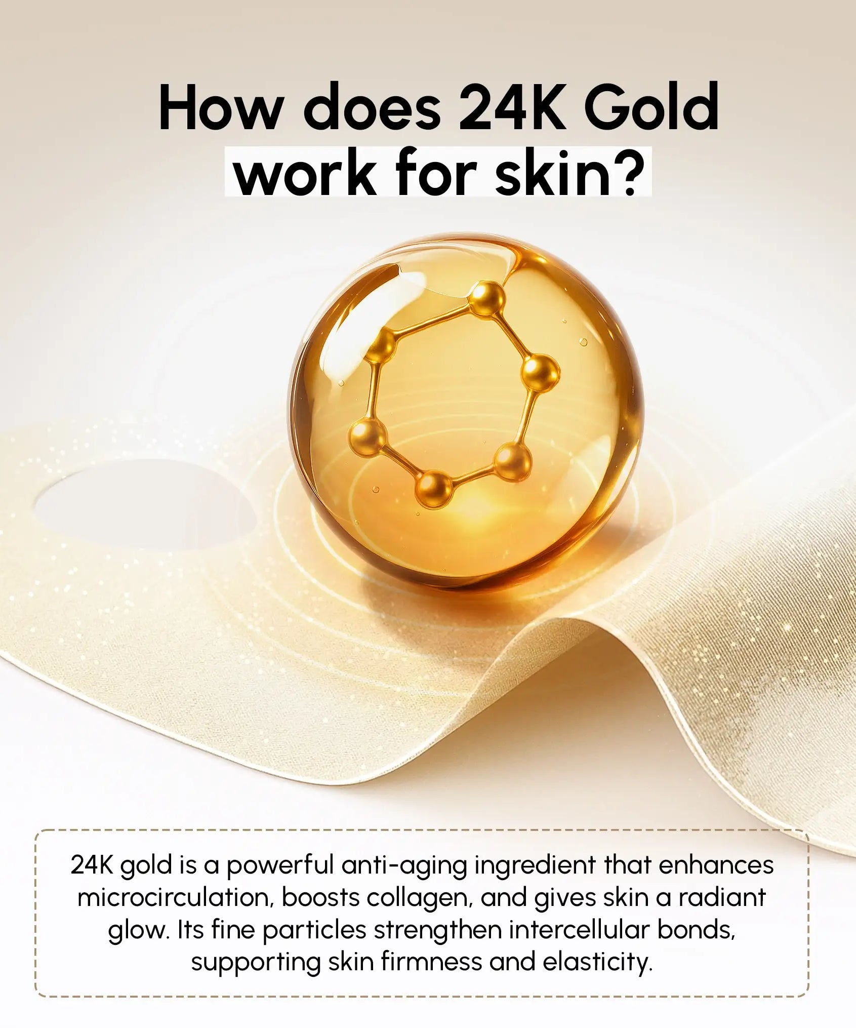 24K Gold Chin & Jawline Lifting Mask