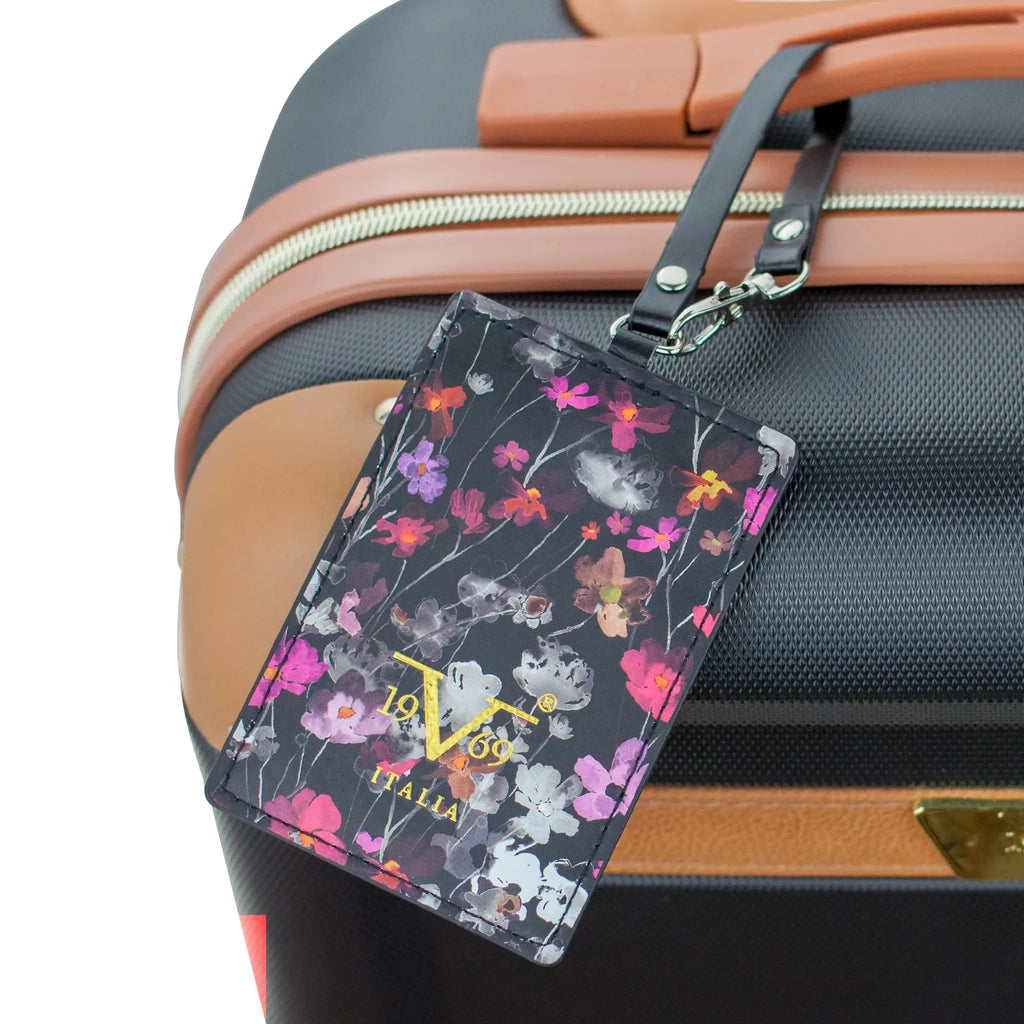 Runway Vegan Leather Luggage Tags Set