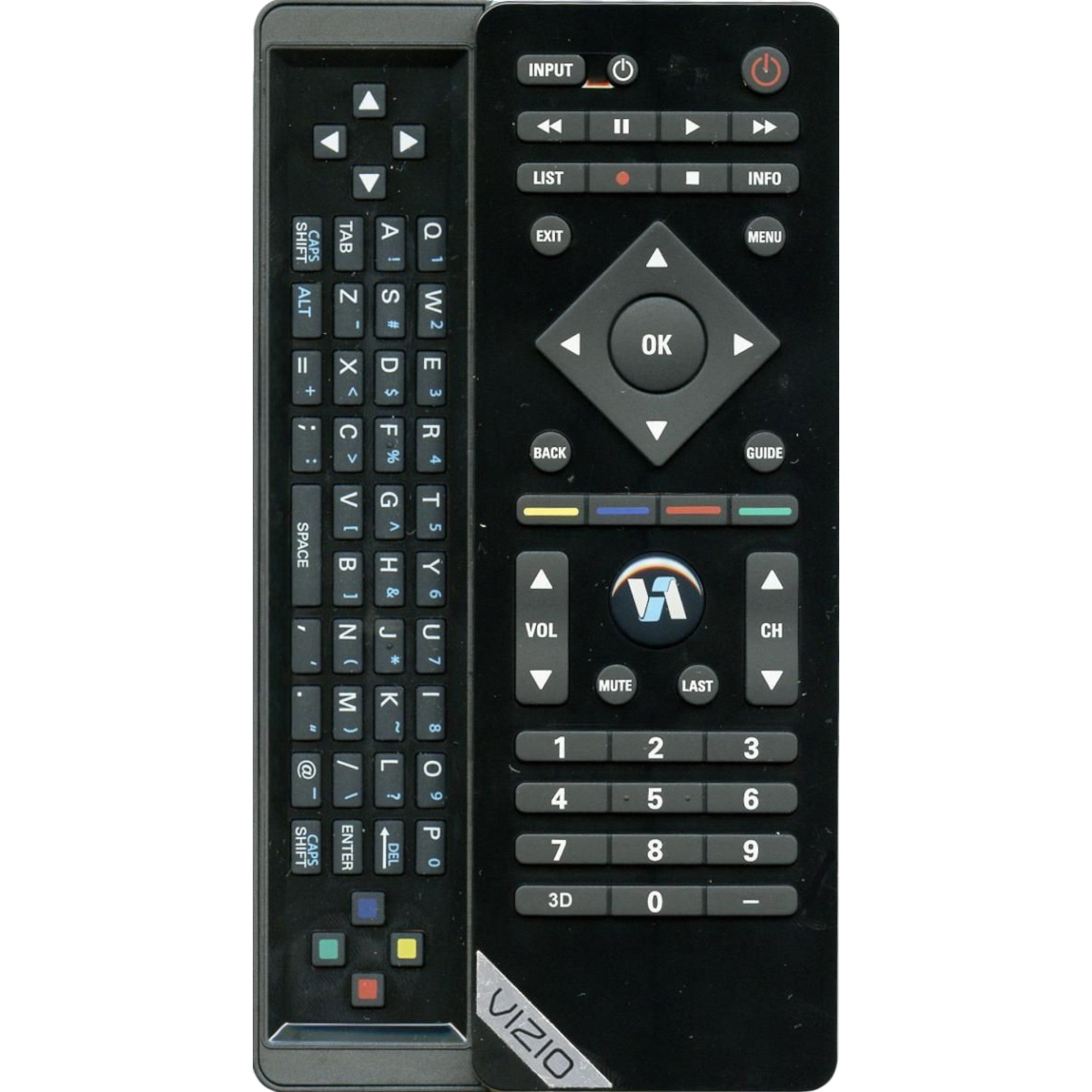 Vizio VUR10 3D TV Remote Control - VUR103D