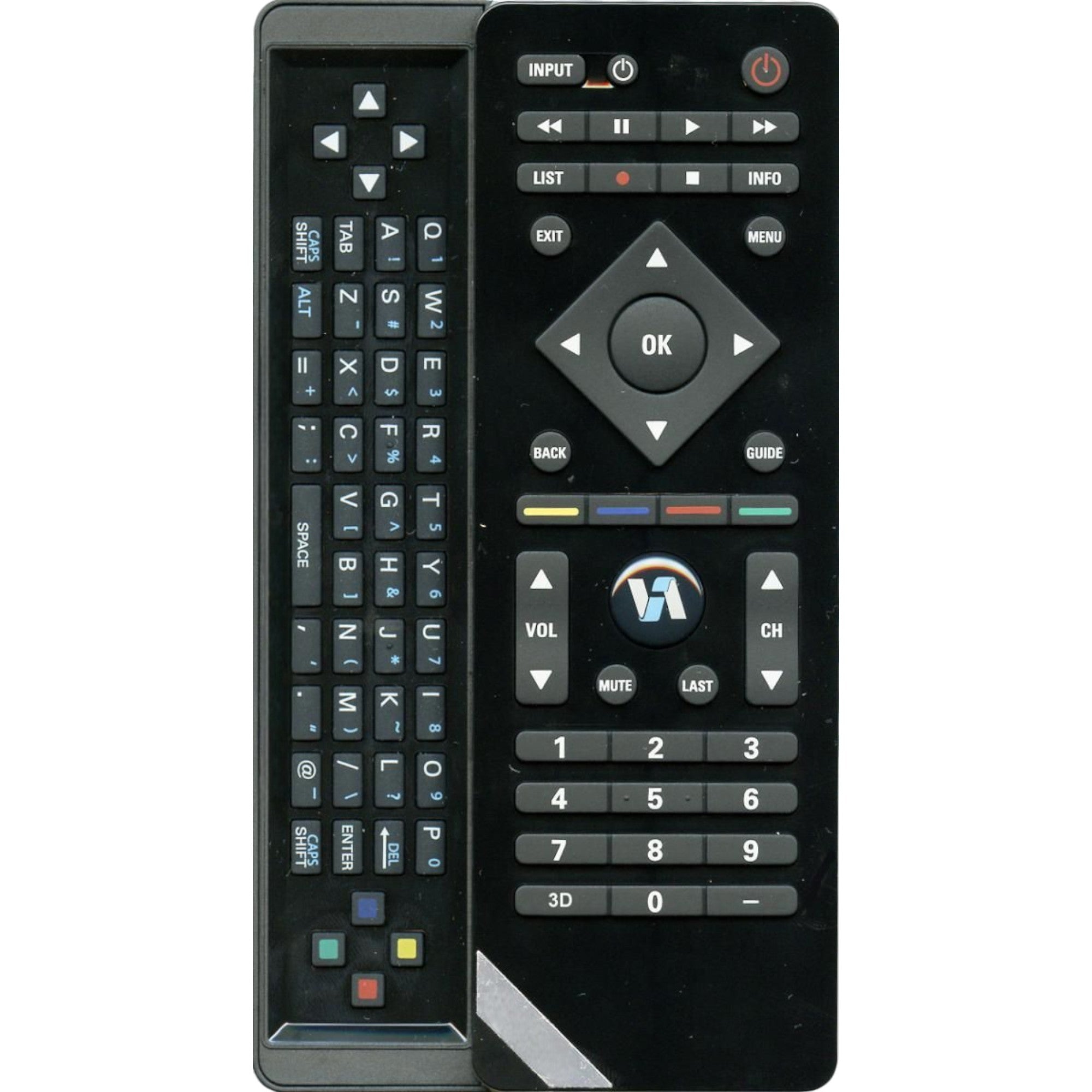Vizio VUR10 3D TV Remote Control - VUR103D