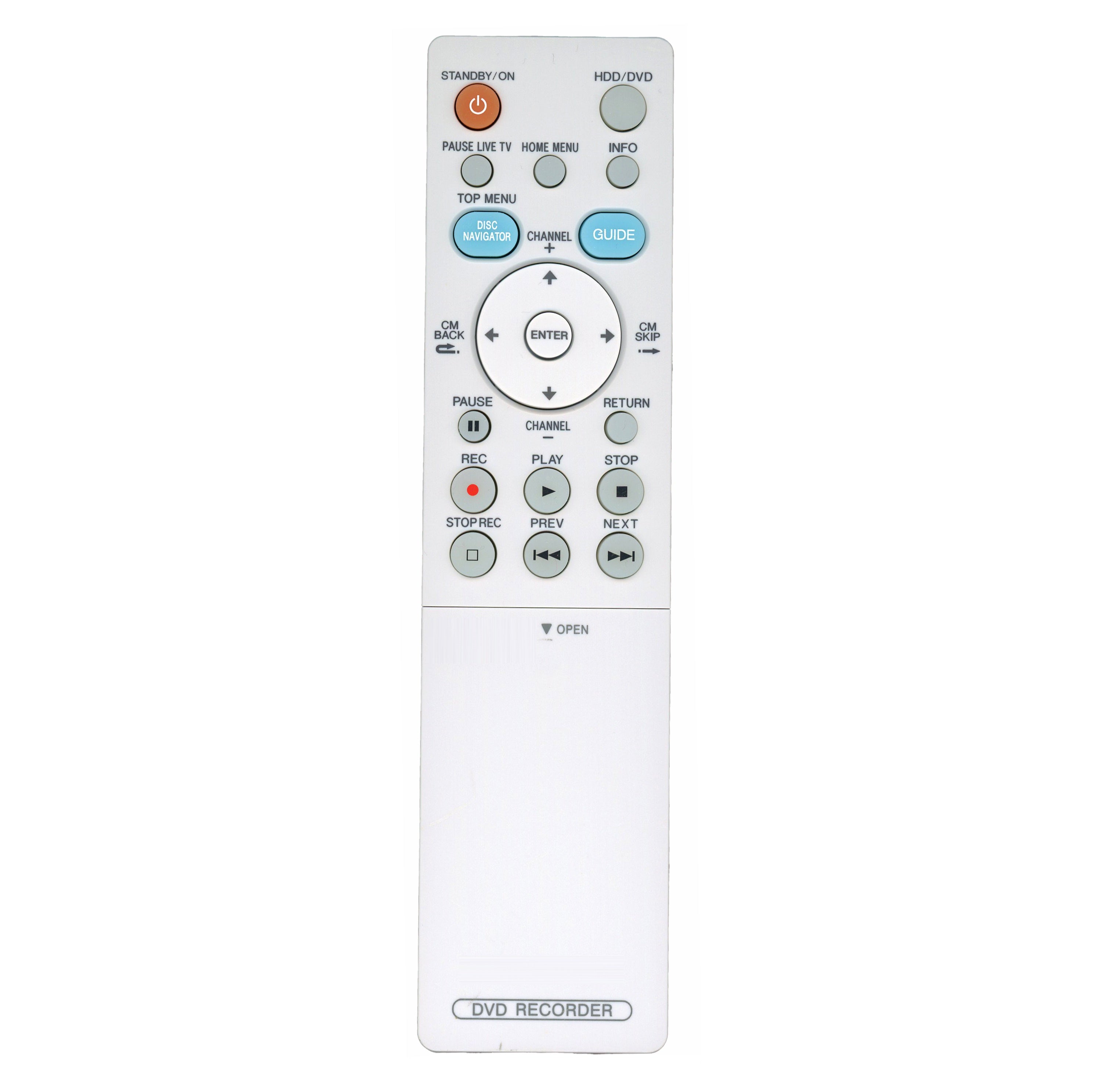 Pioneer VXX3129 DVD Recorder (DVDR) Remote Control - VXX3129