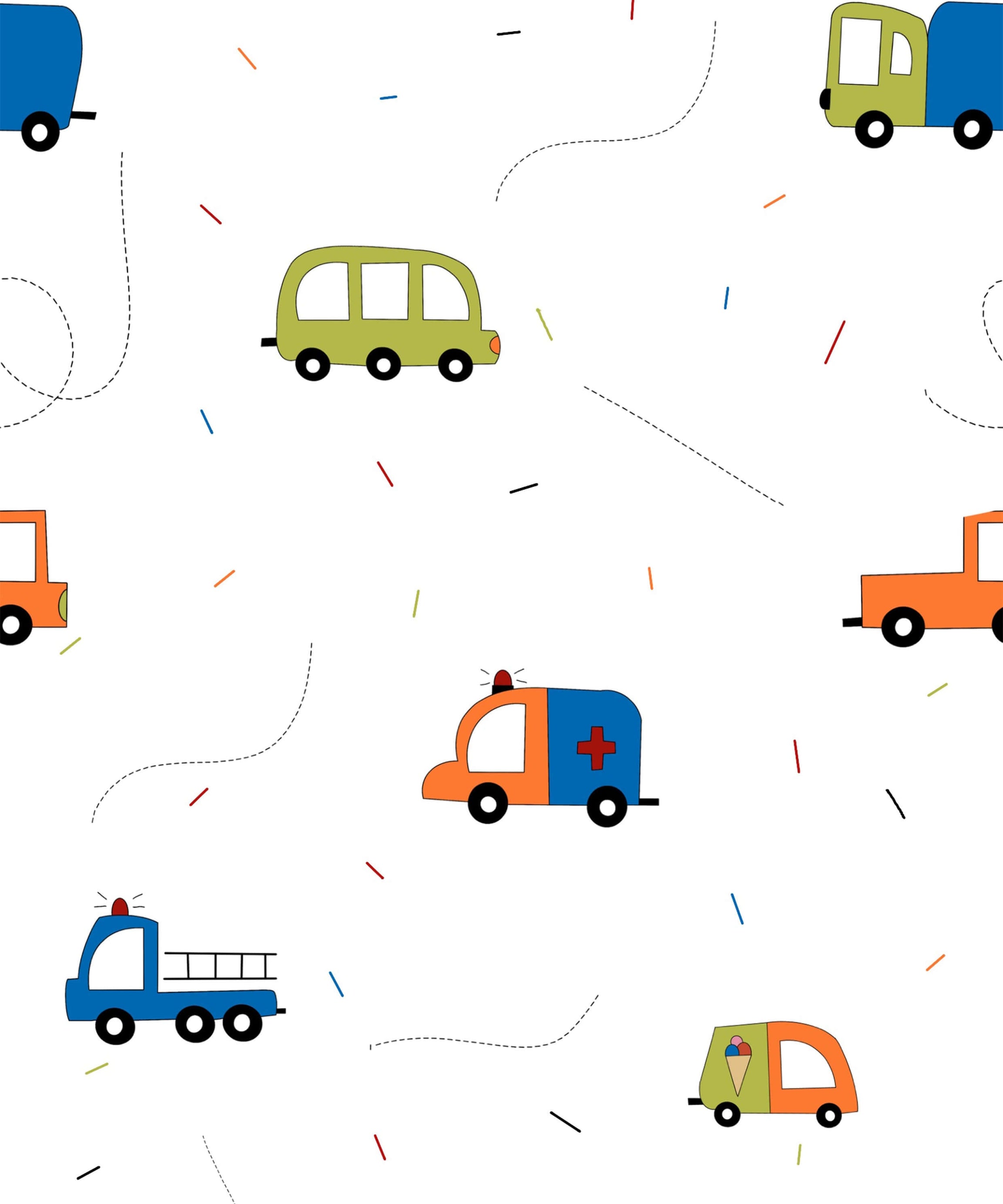 Vehicles Printed Canopy