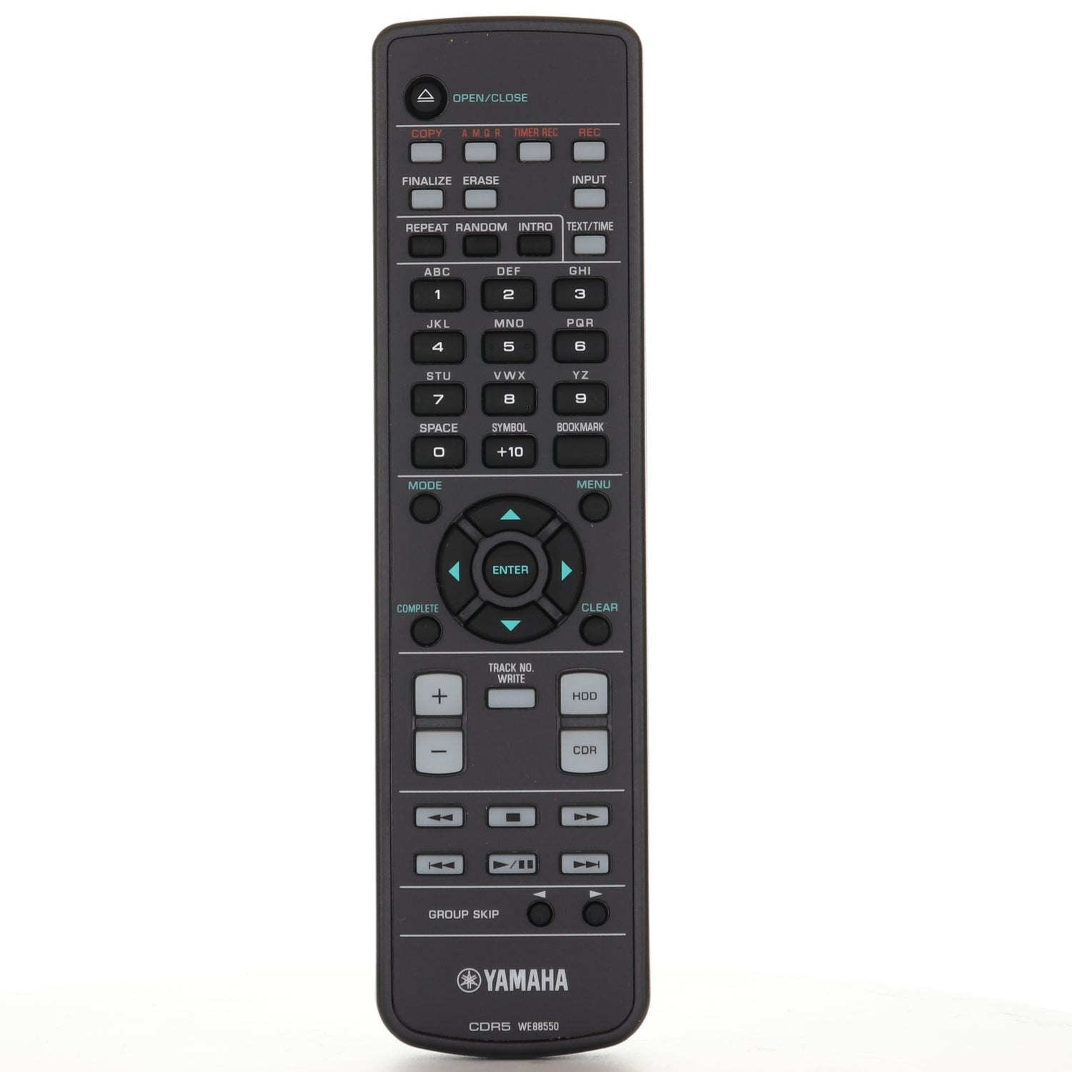 Yamaha CDR5 CD Cassette Disk Remote Control - WE885500