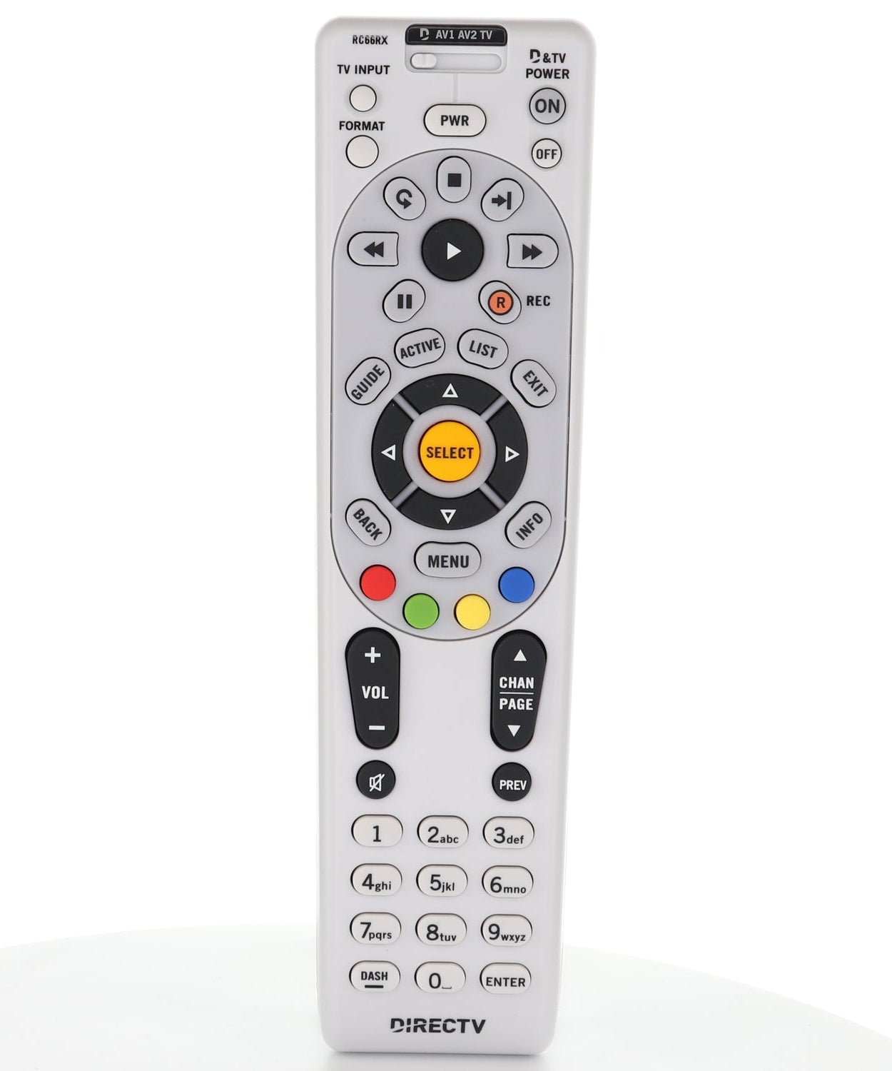 DirecTV RC66RX RF Satellite Box Remote Control | Replaces RC16, RC23, RC32, RC64, RC65, RC66 - RC66RX