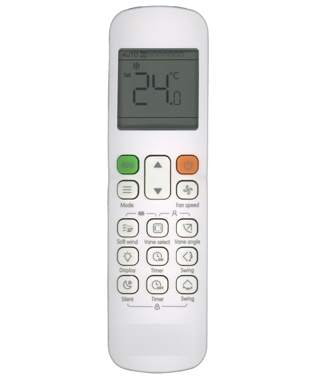 Carrier WL-12F-CM - RM02A/BGE-A Air Conditioner Remote Control