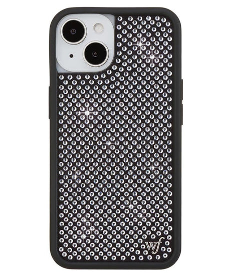 Rhinestone iPhone Case | White