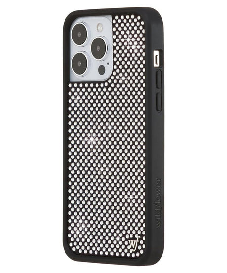 Rhinestone iPhone Case | White