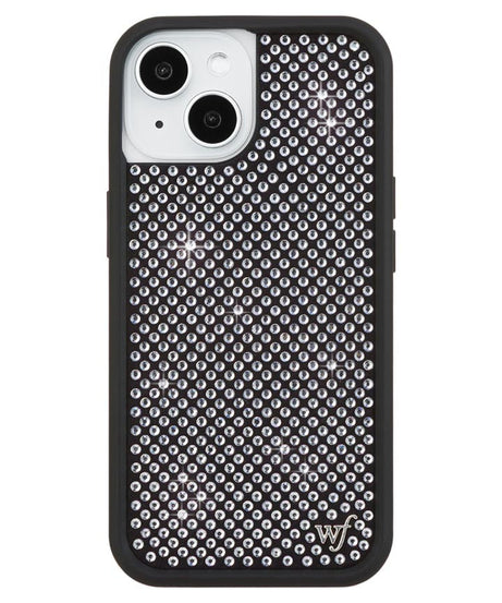 Rhinestone iPhone Case | White