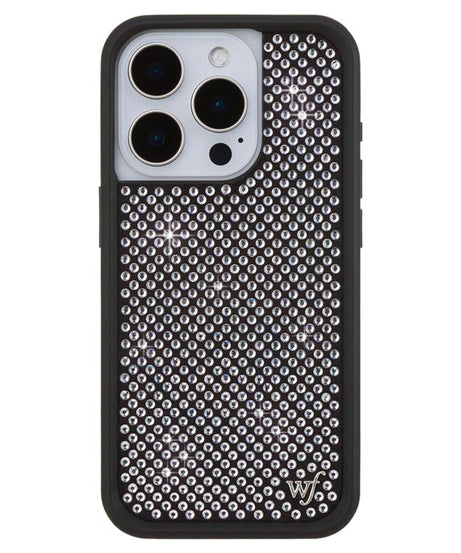 Rhinestone iPhone Case | White