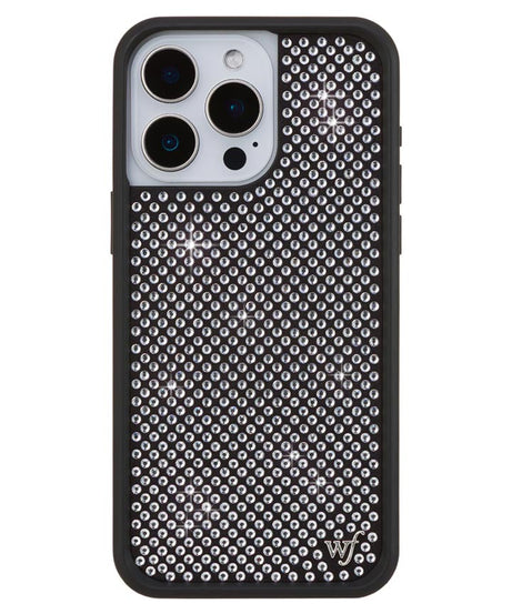 Rhinestone iPhone Case | White
