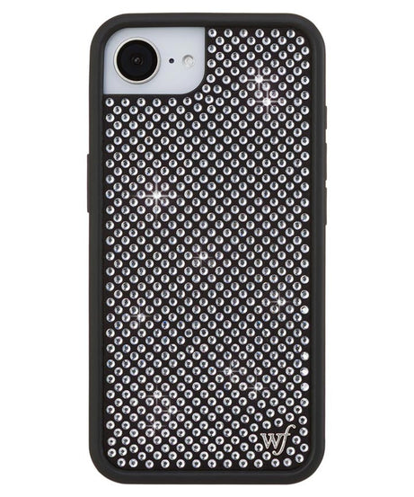 Rhinestone iPhone Case | White