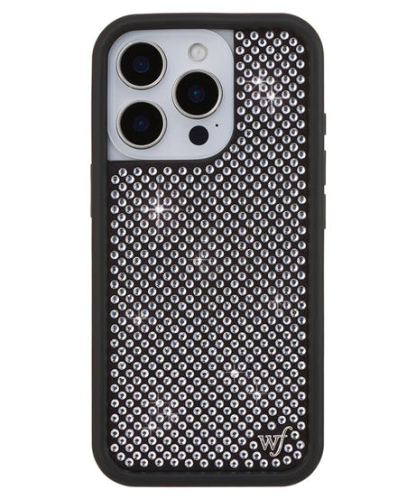 Rhinestone iPhone Case | White