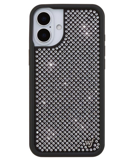 Rhinestone iPhone Case | White