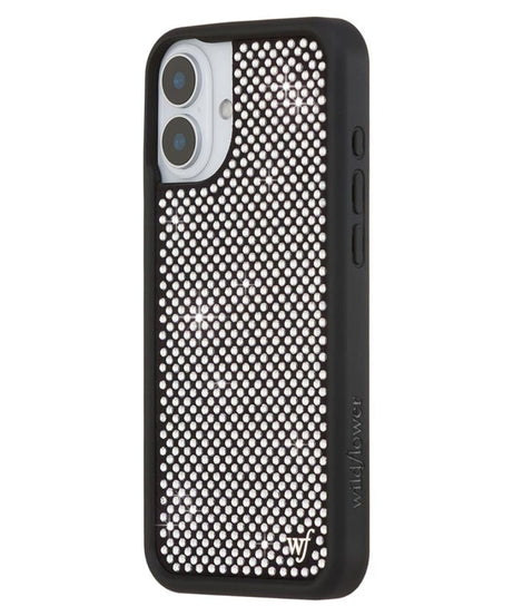 Rhinestone iPhone Case | White