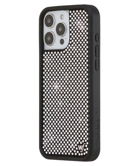 Rhinestone iPhone Case | White