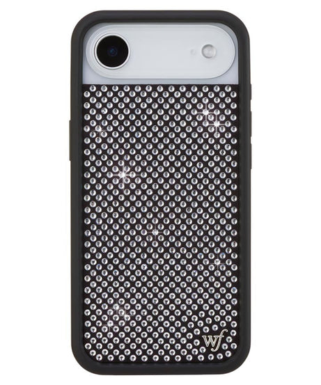Rhinestone iPhone Case | White