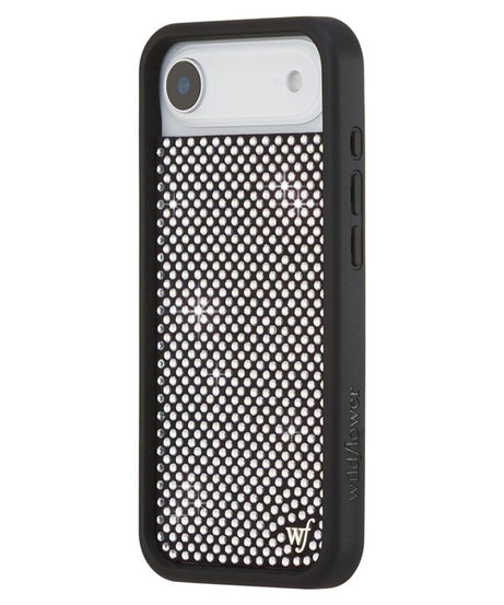 Rhinestone iPhone Case | White
