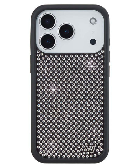 Rhinestone iPhone Case | White