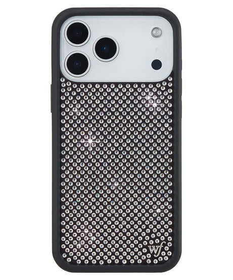Rhinestone iPhone Case | White