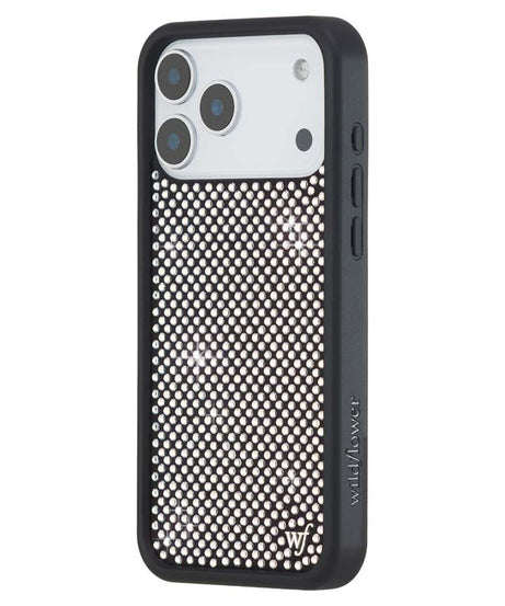 Rhinestone iPhone Case | White