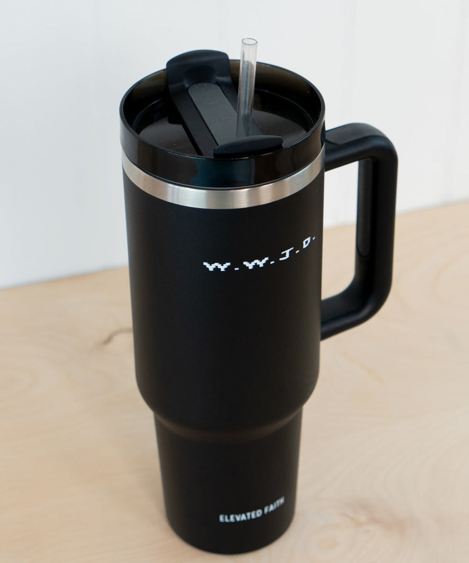 WWJD 40 oz Becher
