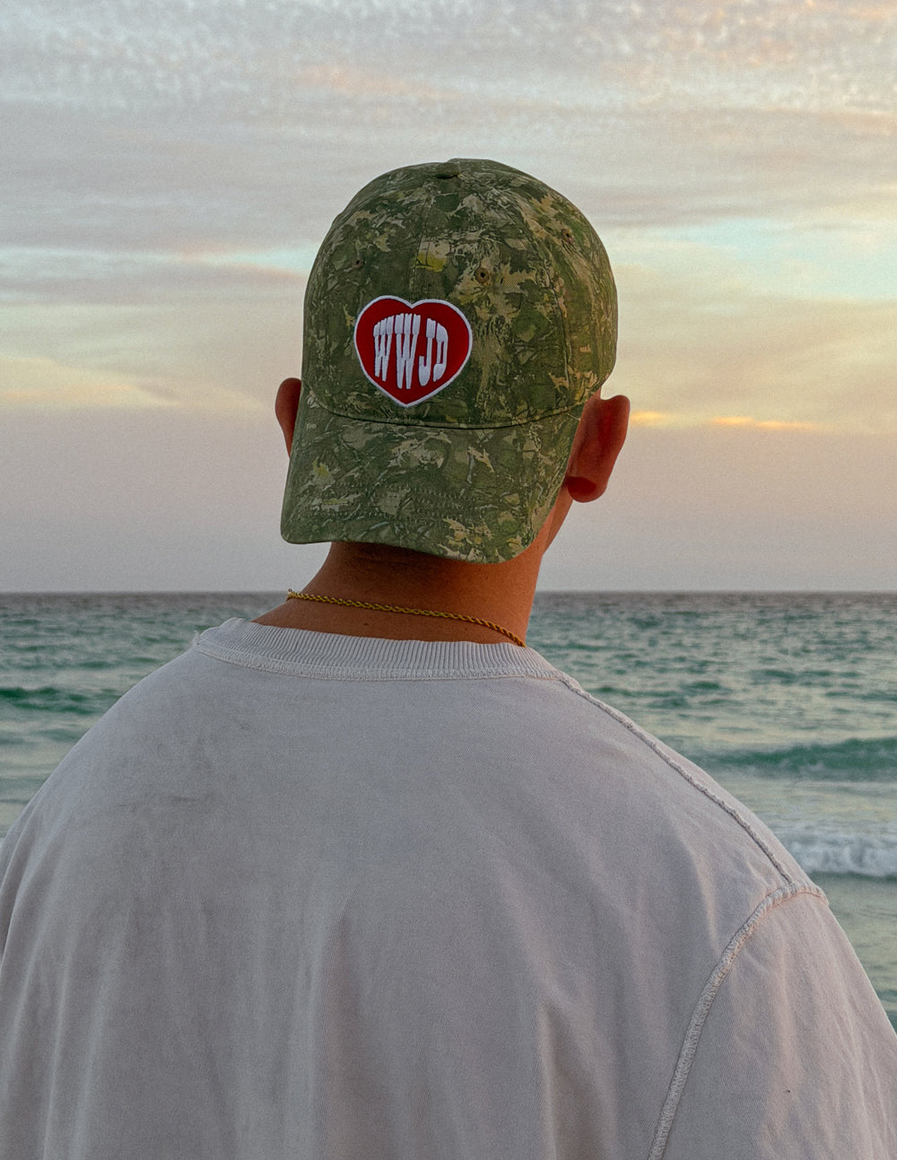 WWJD Camo Hat